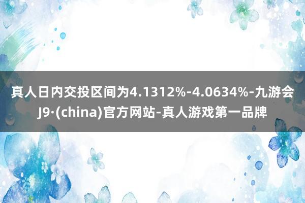 真人日内交投区间为4.1312%-4.0634%-九游会J9·(china)官方网站-真人游戏第一品牌