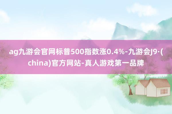 ag九游会官网标普500指数涨0.4%-九游会J9·(china)官方网站-真人游戏第一品牌