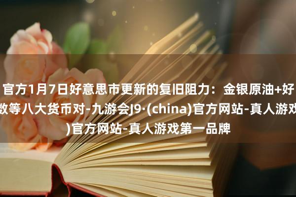 官方1月7日好意思市更新的复旧阻力：金银原油+好意思元指数等八大货币对-九游会J9·(china)官方网站-真人游戏第一品牌